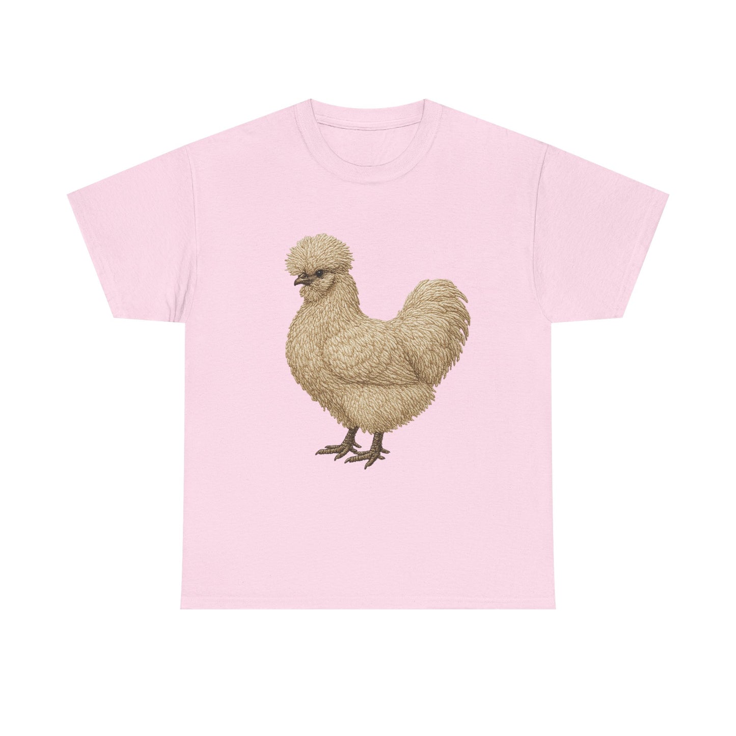 Silkie Chicken Tee | Funny Hen Shirt, Farm Animal Apparel, Gift for Chicken Lovers, Casual T-Shirt, Animal Lover Fashion