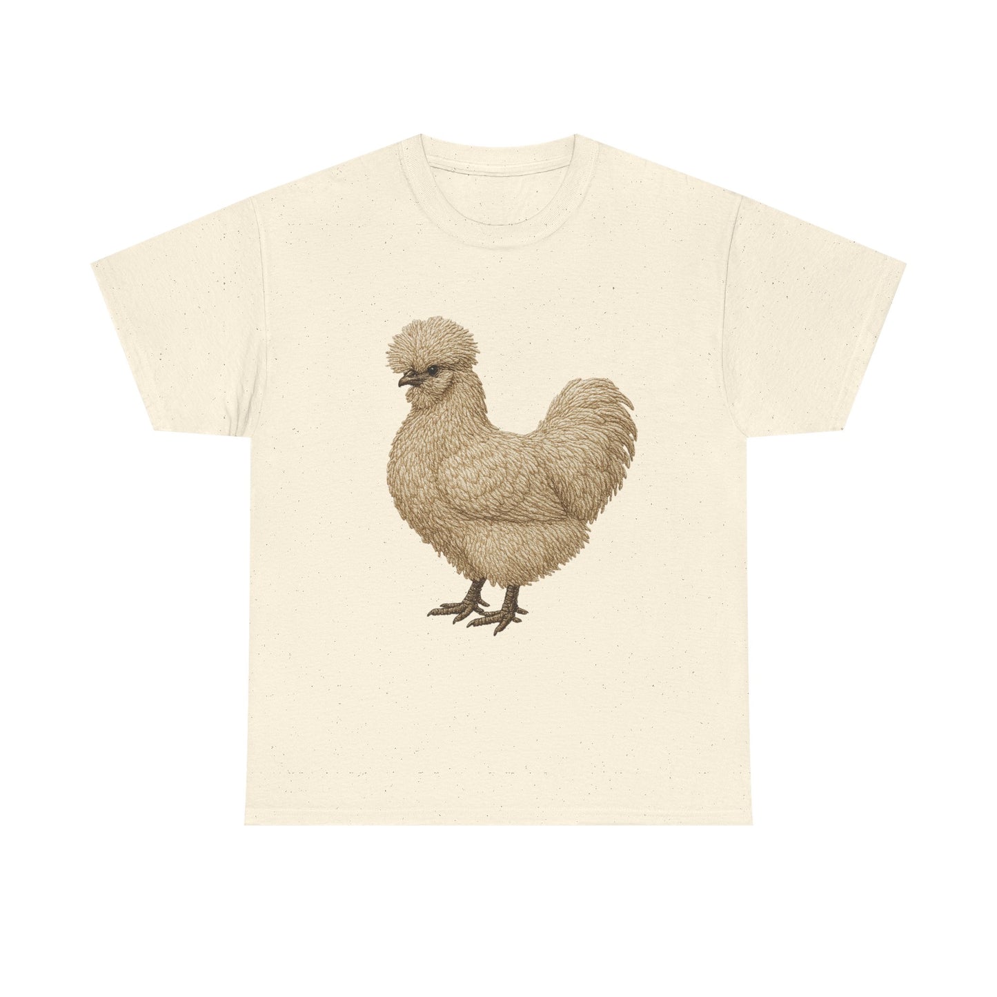 Silkie Chicken Tee | Funny Hen Shirt, Farm Animal Apparel, Gift for Chicken Lovers, Casual T-Shirt, Animal Lover Fashion