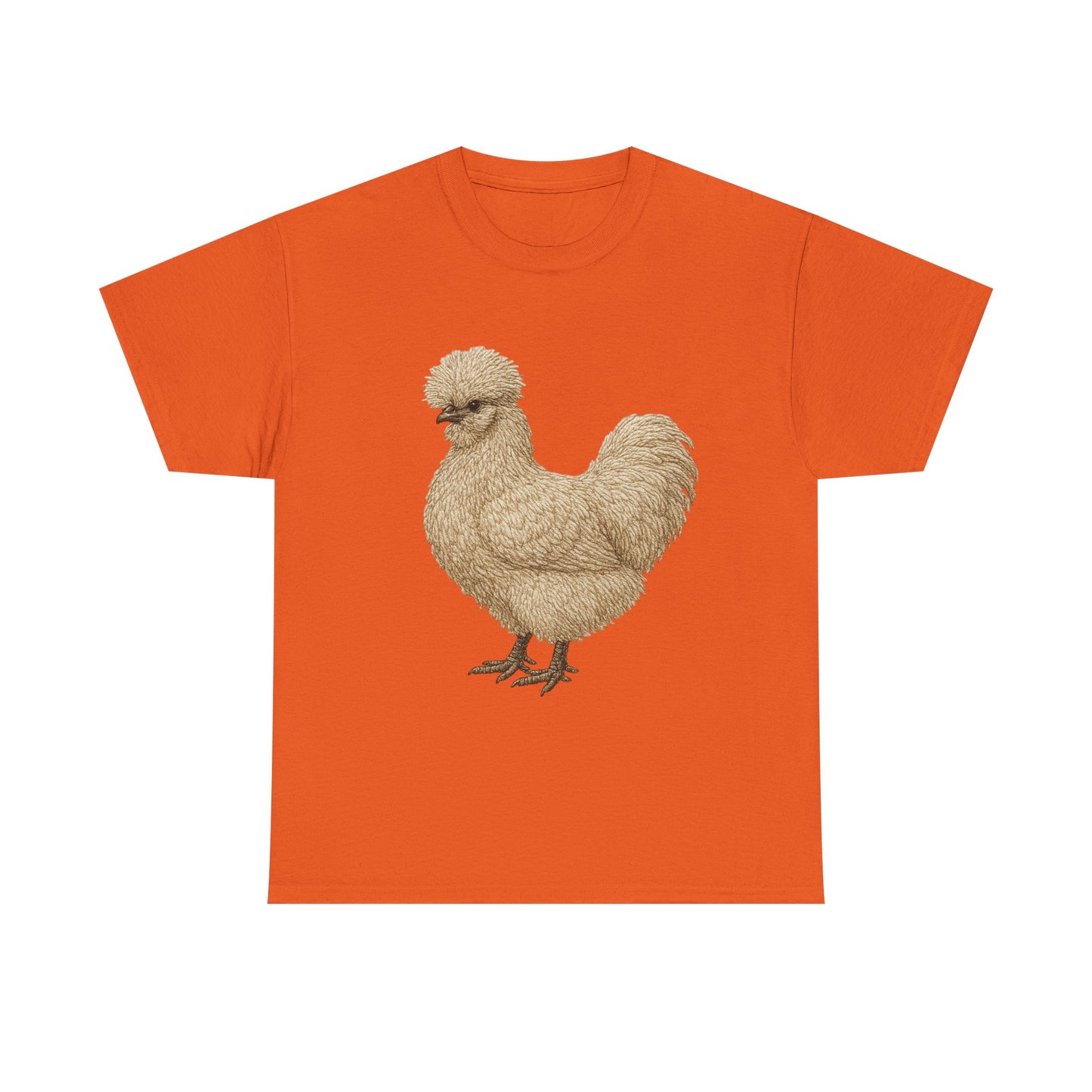 Silkie Chicken Tee | Funny Hen Shirt, Farm Animal Apparel, Gift for Chicken Lovers, Casual T-Shirt, Animal Lover Fashion