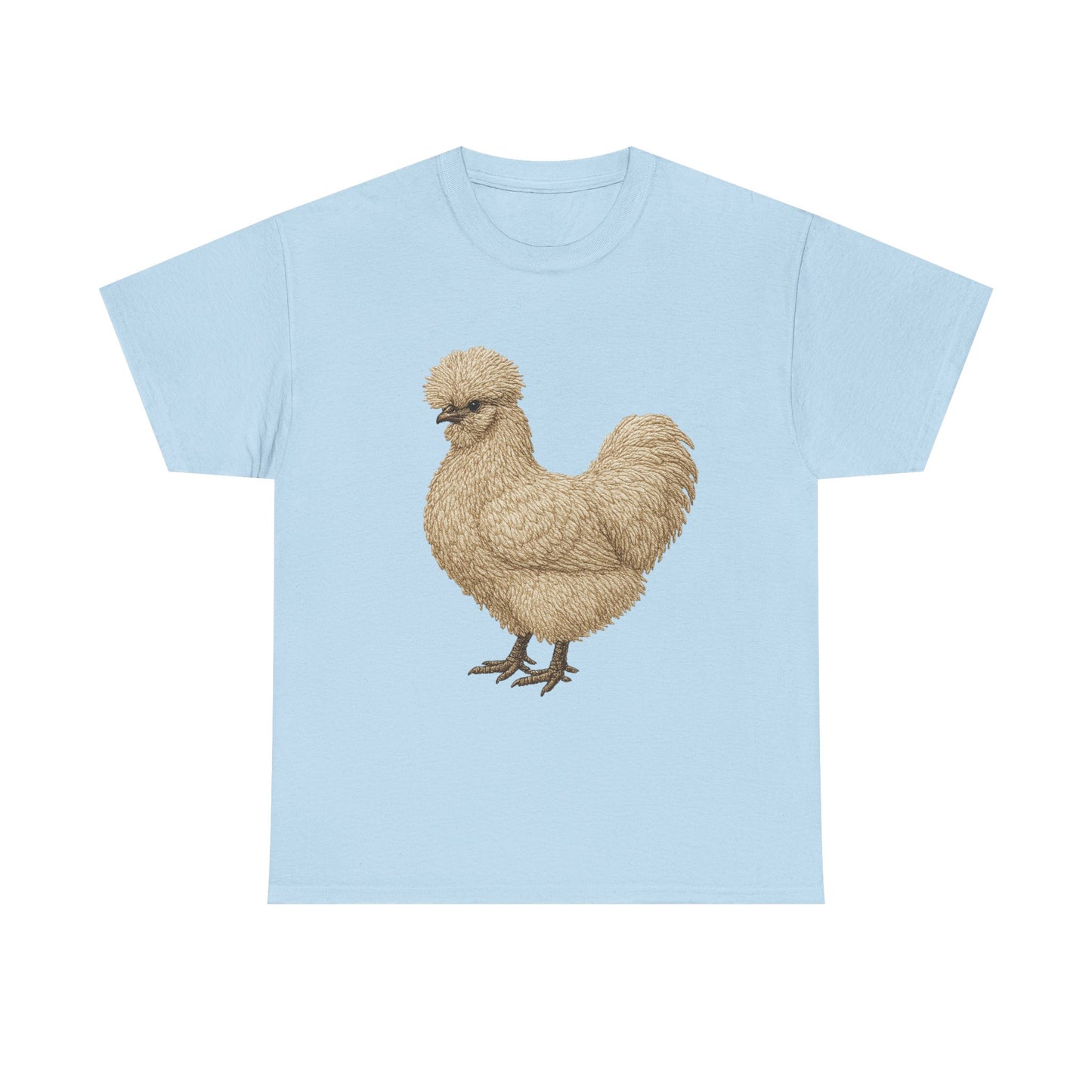 Silkie Chicken Tee | Funny Hen Shirt, Farm Animal Apparel, Gift for Chicken Lovers, Casual T-Shirt, Animal Lover Fashion