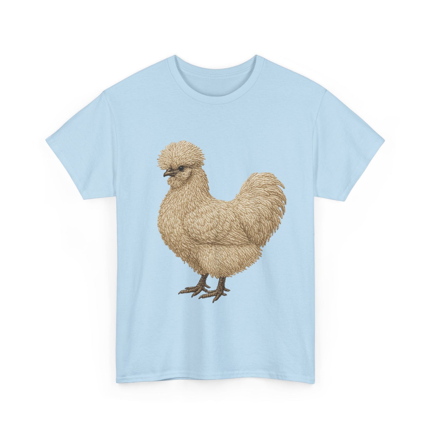Silkie Chicken Tee | Funny Hen Shirt, Farm Animal Apparel, Gift for Chicken Lovers, Casual T-Shirt, Animal Lover Fashion