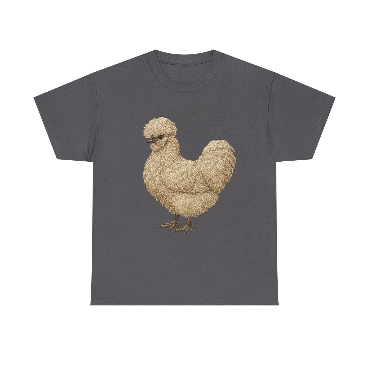 Silkie Chicken Tee | Funny Hen Shirt, Farm Animal Apparel, Gift for Chicken Lovers, Casual T-Shirt, Animal Lover Fashion