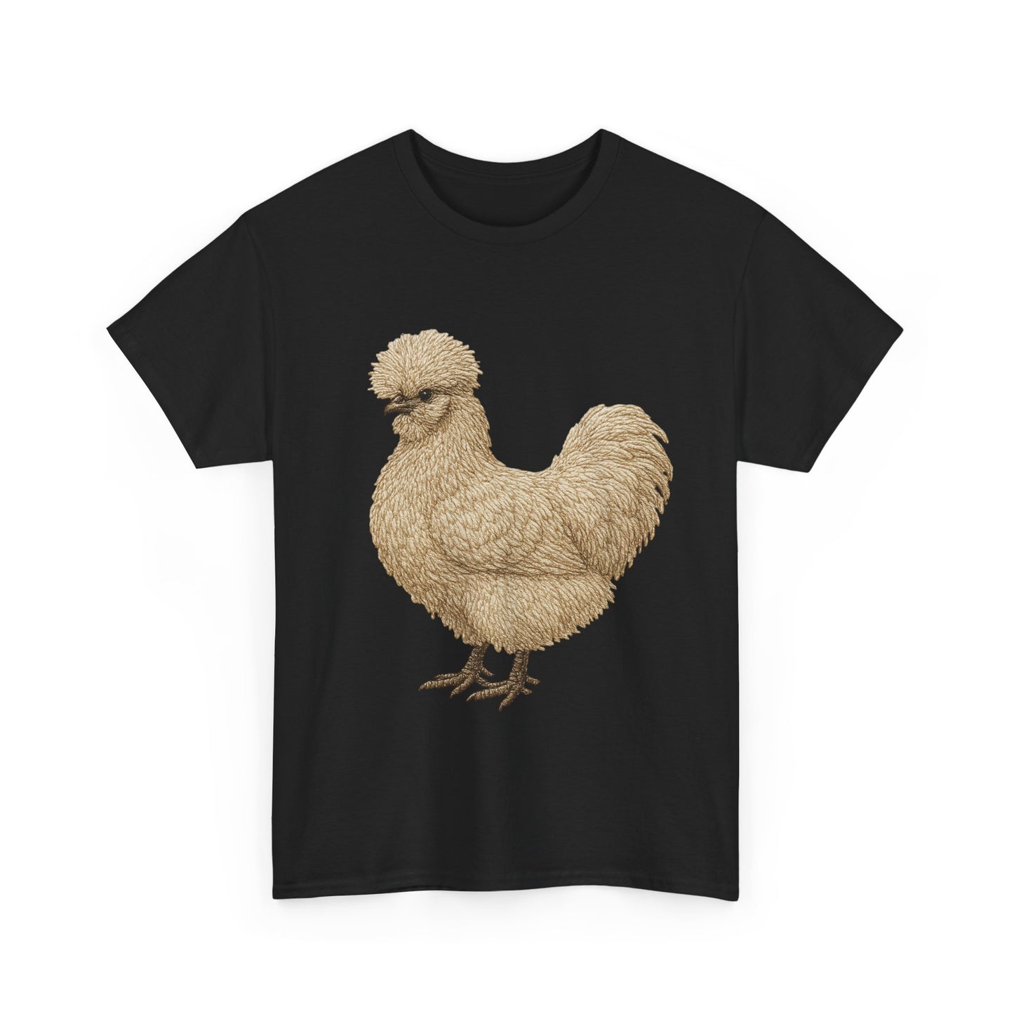 Silkie Chicken Tee | Funny Hen Shirt, Farm Animal Apparel, Gift for Chicken Lovers, Casual T-Shirt, Animal Lover Fashion