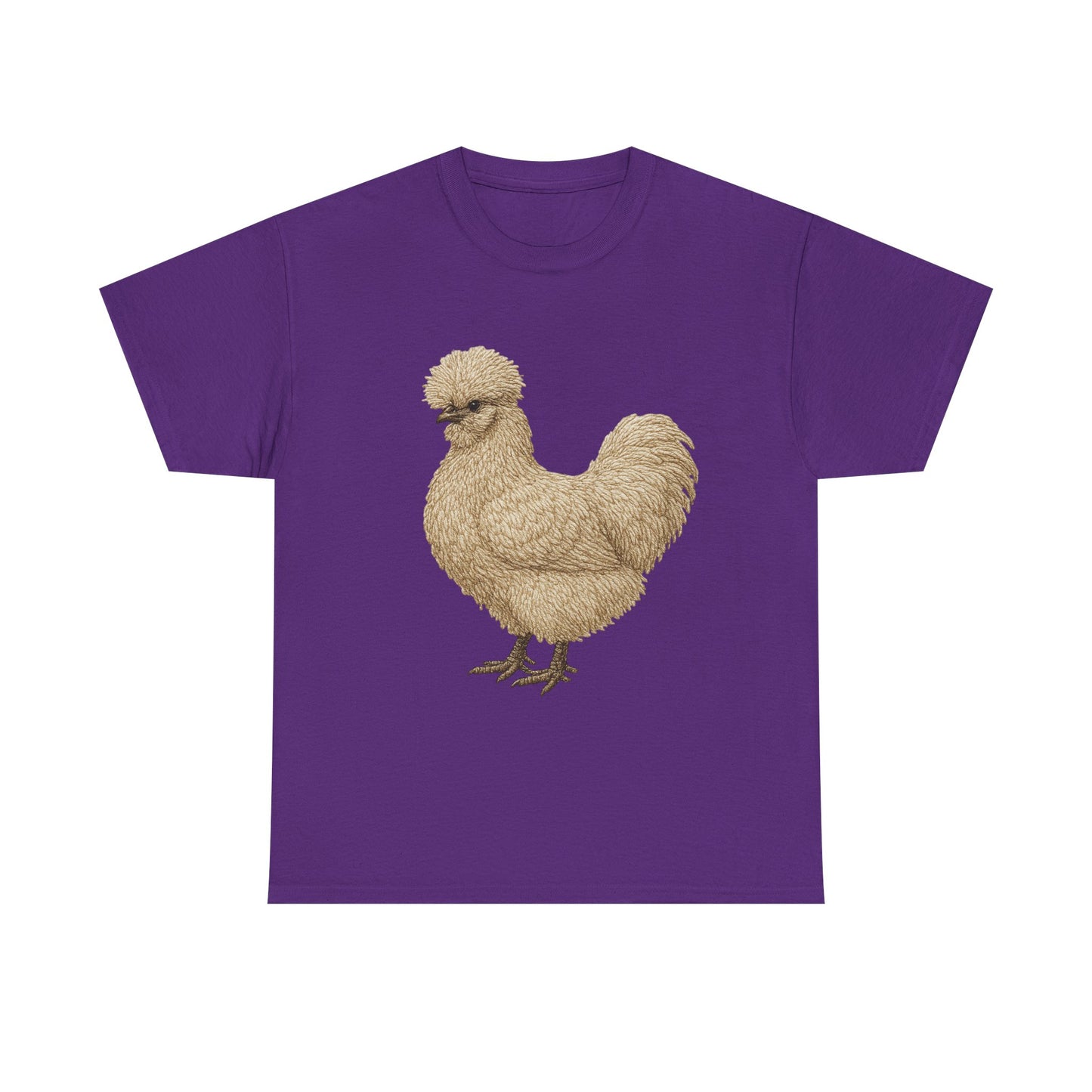 Silkie Chicken Tee | Funny Hen Shirt, Farm Animal Apparel, Gift for Chicken Lovers, Casual T-Shirt, Animal Lover Fashion
